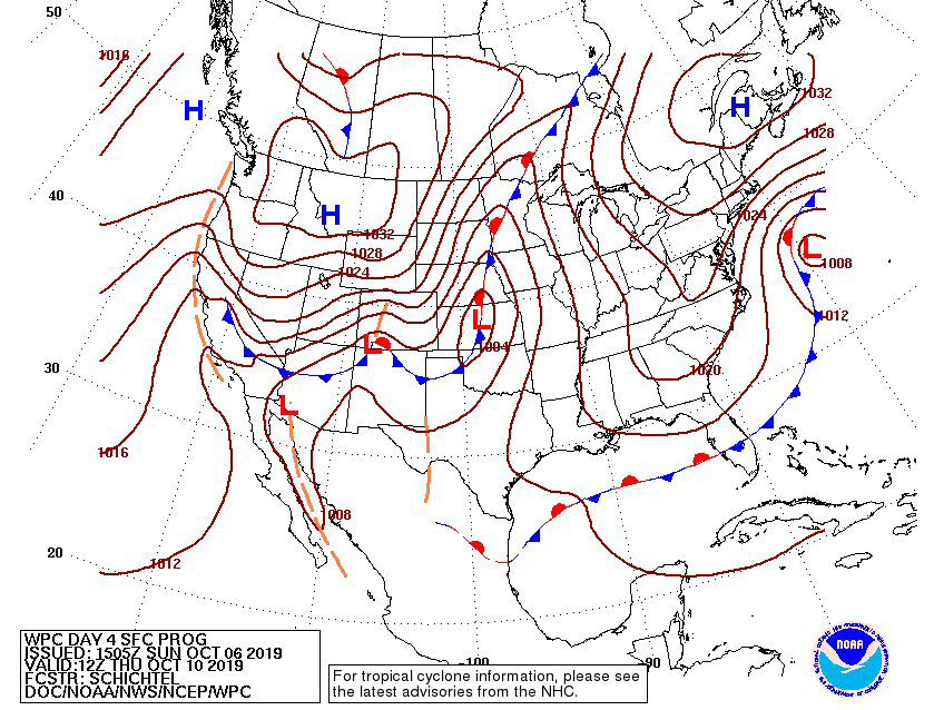 Surface Analysis Forecast